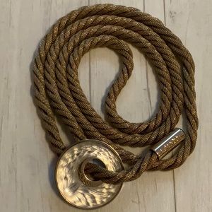 Vintage LALIQUE Bag & Belt Set   EUC